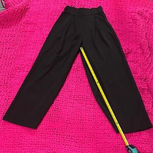 Black Wide Leg Trousers